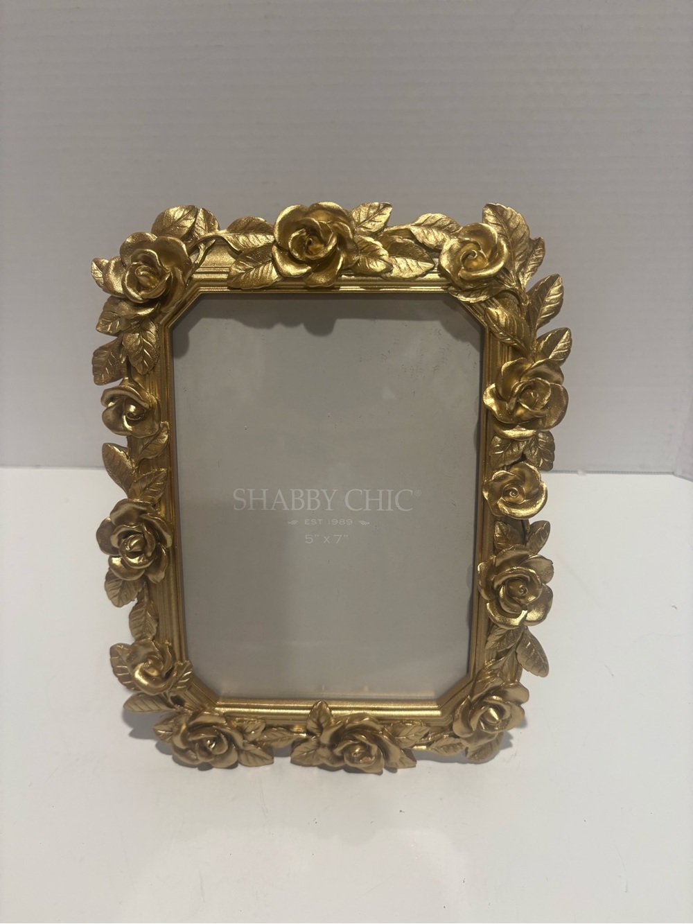 Shabby Chic Gold Rose Leaf Picture Frame